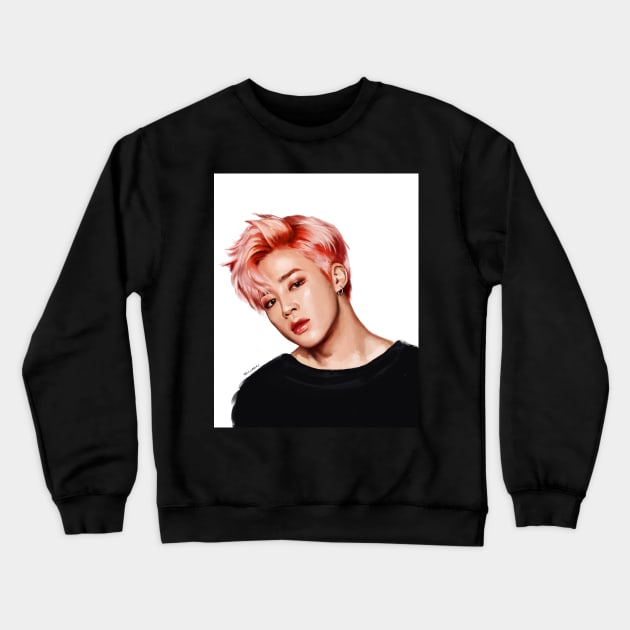 ynwa jimin Crewneck Sweatshirt by ari-arts